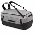 Borsa da viaggio 55 x 30 x 35 cm in tessuto sintetico grigio e nero con tracolla regolabile